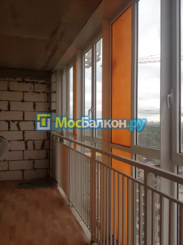 Шкаф на балкон купить в Ногинске на заказ недорого от МосБалкон