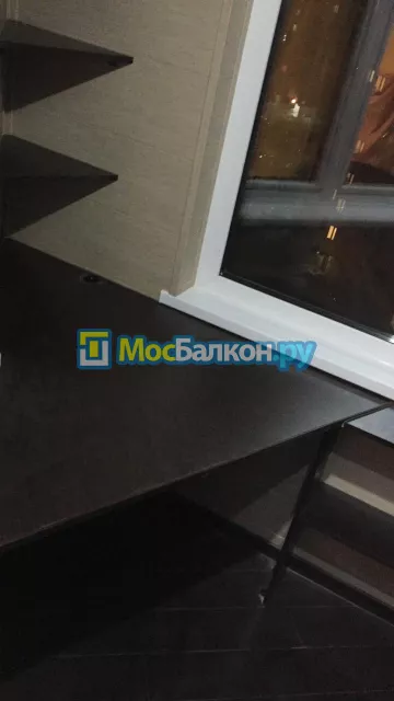 Шкаф на балкон купить в Ногинске на заказ недорого от МосБалкон