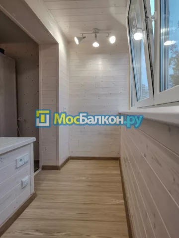 Отделка балконов в Ногинске | Отделка балконов и лоджий и обшивка под ключ в МосБалкон