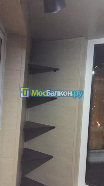 Шкаф на балкон купить в Ногинске на заказ недорого от МосБалкон