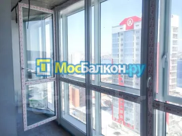 Французское остекление балконов и лоджий под ключ по доступным ценам в Ногинске | МосБалкон
