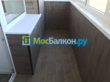 Отделка балконов в Ногинске | Отделка балконов и лоджий и обшивка под ключ в МосБалкон