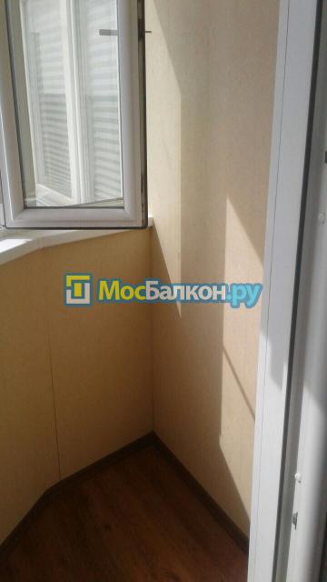 Отделка лоджии панелями под ключ