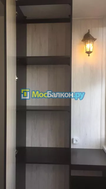 Шкаф на балкон купить в Ногинске на заказ недорого от МосБалкон