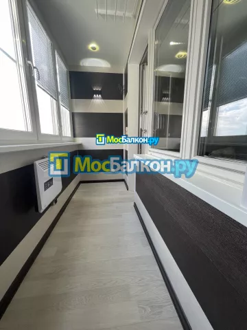 Отделка балконов в Ногинске | Отделка балконов и лоджий и обшивка под ключ в МосБалкон