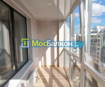 Французское остекление балконов и лоджий под ключ по доступным ценам в Ногинске | МосБалкон