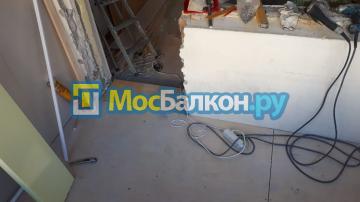 Отделка и утепление под совмещение с комнатой