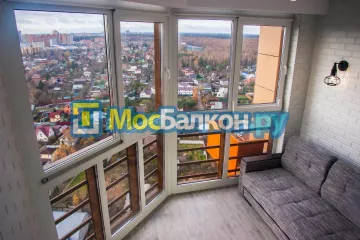 Французское остекление балконов и лоджий под ключ по доступным ценам в Ногинске | МосБалкон