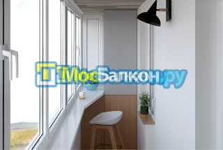 Заказать балкон в Ногинске цена от 1320 руб | Остекление балконов и лоджий МосБалкон