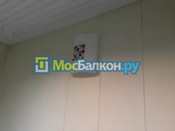 Отделка балкона и лоджии пластиковыми ПВХ панелями в Ногинске от компании МосБалкон