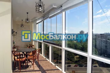 Отделка балкона и лоджии пластиковыми ПВХ панелями в Ногинске от компании МосБалкон