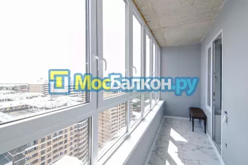Французское остекление балконов и лоджий под ключ по доступным ценам в Ногинске | МосБалкон