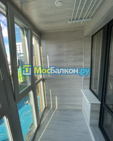 Отделка балконов в Ногинске | Отделка балконов и лоджий и обшивка под ключ в МосБалкон