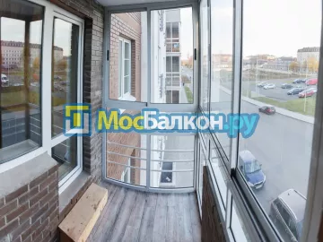 Заказать балкон в Ногинске цена от 1320 руб | Остекление балконов и лоджий МосБалкон