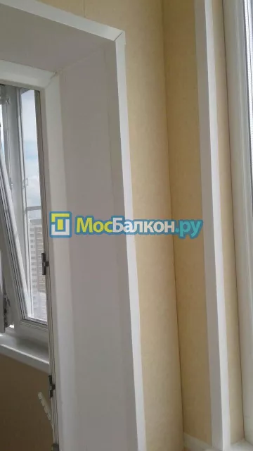 Отделка балкона и лоджии пластиковыми ПВХ панелями в Ногинске от компании МосБалкон