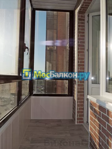 Шкаф на балкон купить в Ногинске на заказ недорого от МосБалкон