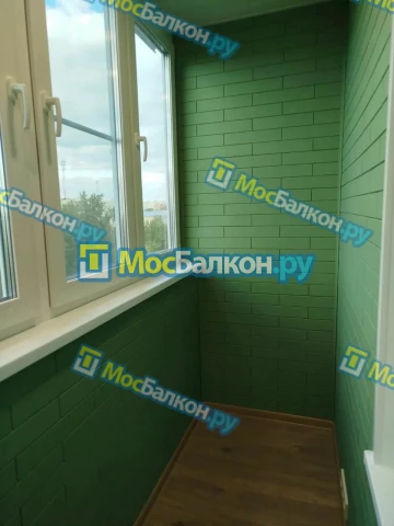 Отделка балконов в Ногинске | Отделка балконов и лоджий и обшивка под ключ в МосБалкон