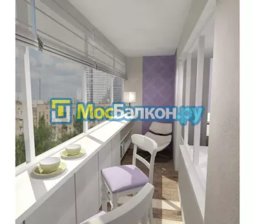 Заказать балкон в Ногинске цена от 1320 руб | Остекление балконов и лоджий МосБалкон