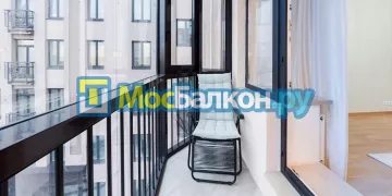 Отделка балкона и лоджии пластиковыми ПВХ панелями в Ногинске от компании МосБалкон