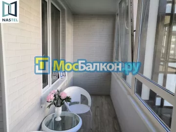 Французское остекление балконов и лоджий под ключ по доступным ценам в Ногинске | МосБалкон