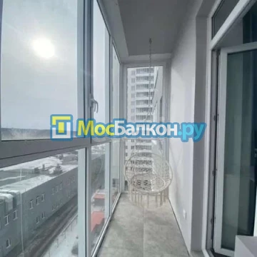 Французское остекление балконов и лоджий под ключ по доступным ценам в Ногинске | МосБалкон