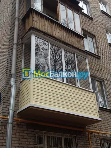 Заказать балкон в Ногинске цена от 1320 руб | Остекление балконов и лоджий МосБалкон
