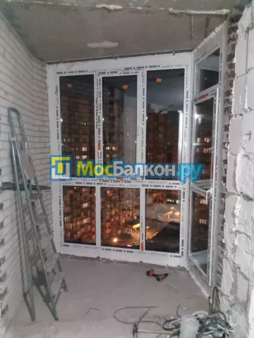 Панорамное остекление заказать под ключ по выгодной цене в Ногинске от компании МосБалкон