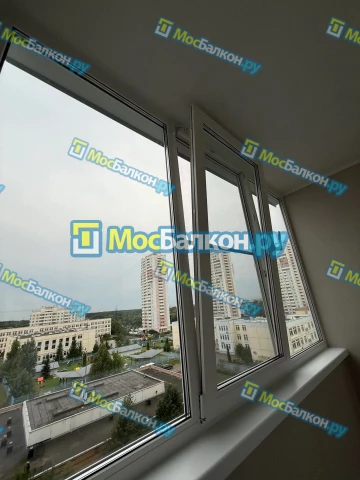 Алюминиевое остекление лоджий под ключ по доступным ценам в Ногинске | МосБалкон