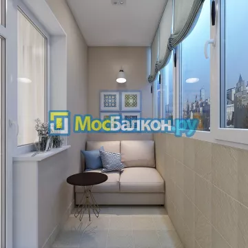 Заказать балкон в Ногинске цена от 1320 руб | Остекление балконов и лоджий МосБалкон