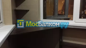 Шкаф на балкон купить в Ногинске на заказ недорого от МосБалкон