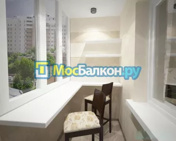 Заказать балкон в Ногинске цена от 1320 руб | Остекление балконов и лоджий МосБалкон