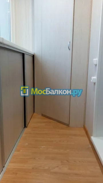 Шкаф на балкон купить в Ногинске на заказ недорого от МосБалкон
