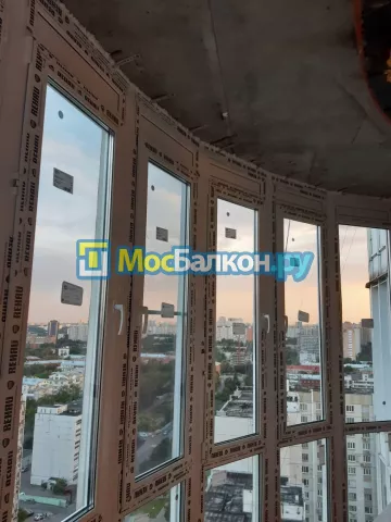 Панорамное остекление заказать под ключ по выгодной цене в Ногинске от компании МосБалкон