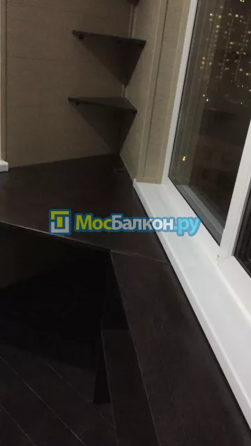Шкаф на балкон купить в Ногинске на заказ недорого от МосБалкон