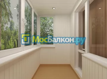 Французское остекление балконов и лоджий под ключ по доступным ценам в Ногинске | МосБалкон