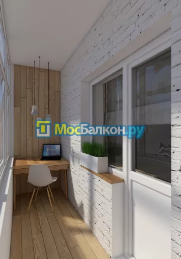 Заказать балкон в Ногинске цена от 1320 руб | Остекление балконов и лоджий МосБалкон