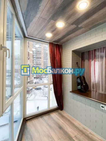 Заказать балкон в Ногинске цена от 1320 руб | Остекление балконов и лоджий МосБалкон