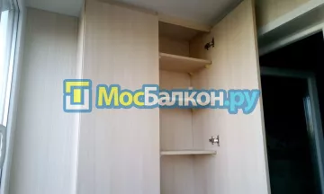Шкаф на балкон купить в Ногинске на заказ недорого от МосБалкон