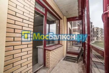 Шкаф на балкон купить в Ногинске на заказ недорого от МосБалкон