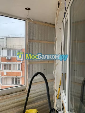 Отделка балконов в Ногинске | Отделка балконов и лоджий и обшивка под ключ в МосБалкон