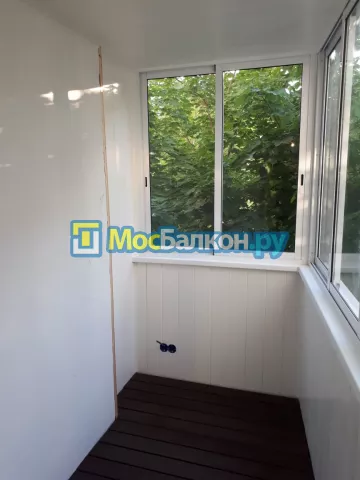 Отделка балконов в Ногинске | Отделка балконов и лоджий и обшивка под ключ в МосБалкон