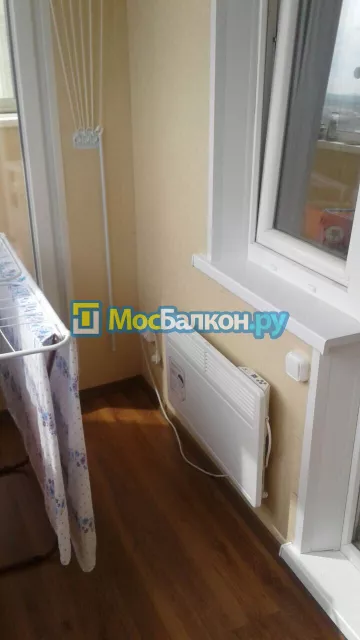 Отделка балкона и лоджии пластиковыми ПВХ панелями в Ногинске от компании МосБалкон