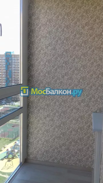 Отделка балкона и лоджии пластиковыми ПВХ панелями в Ногинске от компании МосБалкон
