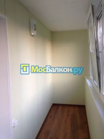Отделка балкона и лоджии пластиковыми ПВХ панелями в Ногинске от компании МосБалкон