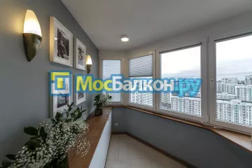 Французское остекление балконов и лоджий под ключ по доступным ценам в Ногинске | МосБалкон