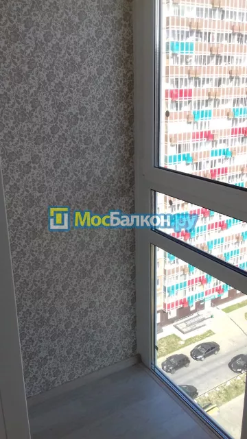 Отделка балкона и лоджии пластиковыми ПВХ панелями в Ногинске от компании МосБалкон