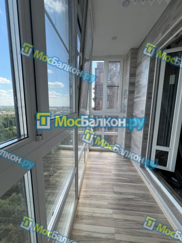 Панорамное остекление заказать под ключ по выгодной цене в Ногинске от компании МосБалкон