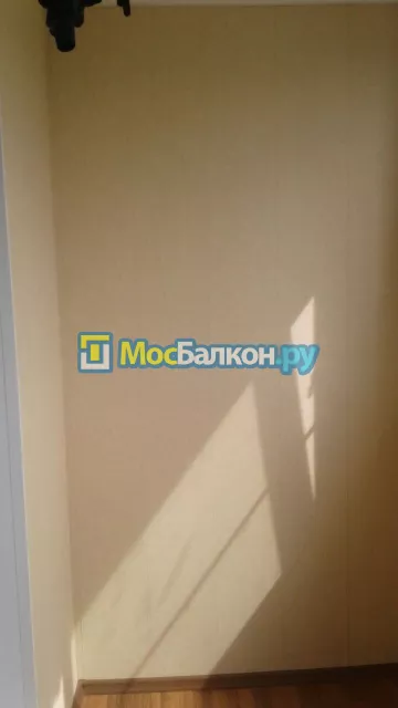 Отделка балкона и лоджии пластиковыми ПВХ панелями в Ногинске от компании МосБалкон