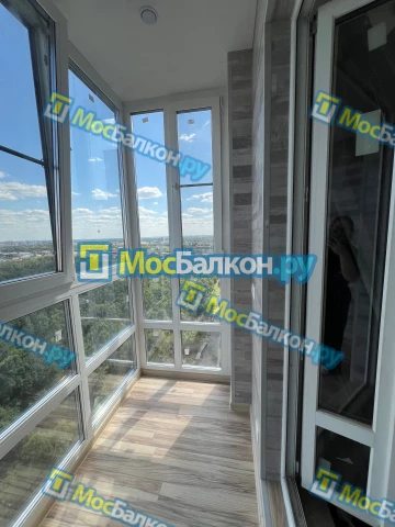 Панорамное остекление заказать под ключ по выгодной цене в Ногинске от компании МосБалкон