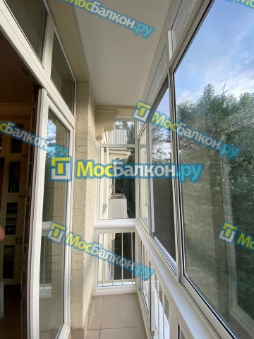 Панорамное остекление заказать под ключ по выгодной цене в Ногинске от компании МосБалкон